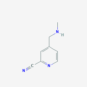 4-((Methylamino)methyl)picolinonitrile