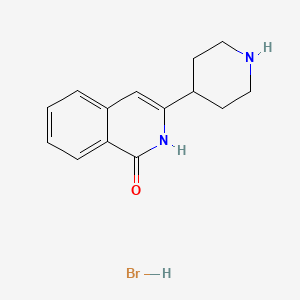 3-(Piperidin-4-yl)-1,2-dihydroisoquinolin-1-one hydrobromide