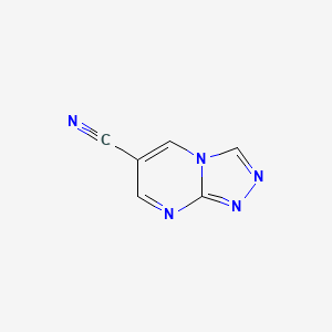 [1,2,4]Triazolo[4,3-a]pyrimidine-6-carbonitrile