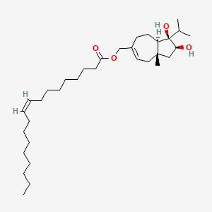 [(2S,3R,3aR,8aS)-2,3-dihydroxy-8a-methyl-3-propan-2-yl-1,2,3a,4,5,8-hexahydroazulen-6-yl]methyl (Z)-octadec-9-enoate