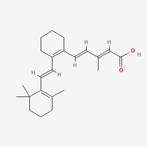 2,4-Pentadienoic acid, 3-methyl-5-(2-(2-(2,6,6-trimethyl-1-cyclohexen-1-yl)ethenyl)-1-cyclohexen-1-yl)-, (E,E,E)-