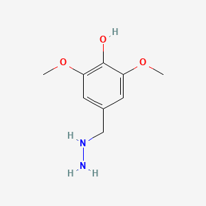 4-(Hydrazinylmethyl)-2,6-dimethoxyphenol