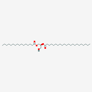 molecular formula C41H80O5 B1243829 1-十六烷酰-2-二十二烷酰-sn-甘油 