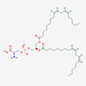 molecular formula C42H74NO10P B1243831 PS(18:2(9Z,12Z)/18:2(9Z,12Z)) 