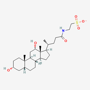 molecular formula C26H44NO6S- B1243834 Taurodeoxycholate 