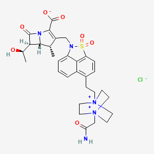molecular formula C31H38ClN5O7S B1243856 Unii-BH33mux75N CAS No. 198472-47-8