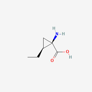 (1R,2S)-1-amino-2-ethylcyclopropanecarboxylic acid