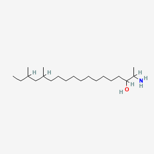 2-Amino-14,16-dimethyloctadecan-3-ol