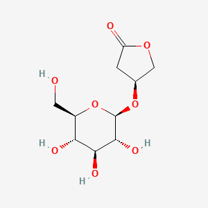 molecular formula C10H16O8 B1243893 Goodyeroside 