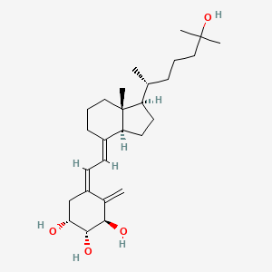 molecular formula C27H44O4 B1243900 1alpha,2beta,25-trihydroxy vitamin D3 