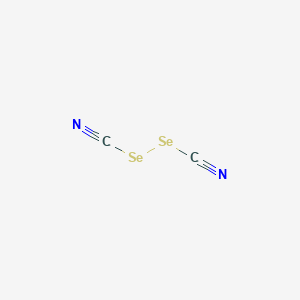 molecular formula C2N2Se2 B1243902 硒氰酸 