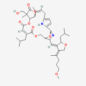 molecular formula C41H56N2O10 B1243904 Leupyrrin B1 