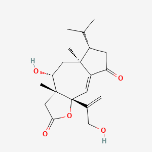 molecular formula C20H28O5 B1243926 Tricholomalide C 