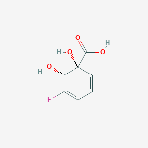 3-Fluorocyclohexadiene-cis,cis-1,2-diol-1-carboxylate