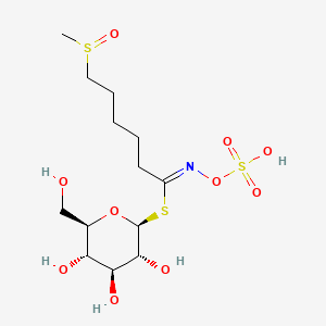 molecular formula C13H25NO10S3 B1243939 Glucoalyssin CAS No. 499-37-6