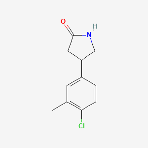 4-(4-Chloro-3-methylphenyl)pyrrolidin-2-one