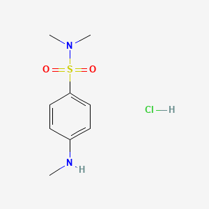 N,N-Dimethyl-4-(methylamino)benzene-1-sulfonamide hydrochloride