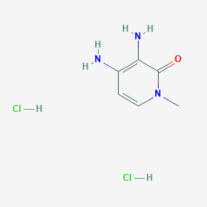 3,4-Diamino-1-methyl-1,2-dihydropyridin-2-one dihydrochloride