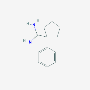 1-Phenylcyclopentane-1-carboximidamide