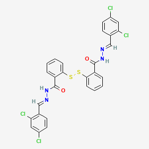Bis-(2,4-dichlorobenzal)dithiosalicylhydrazide
