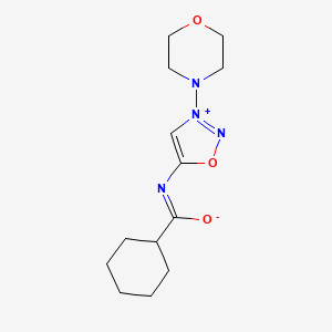 molecular formula C13H20N4O3 B1243955 Ciclosidomine CAS No. 66564-16-7