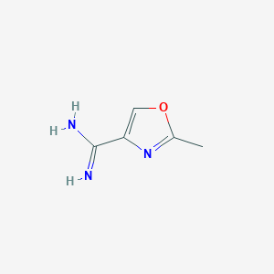 2-Methyl-1,3-oxazole-4-carboximidamide