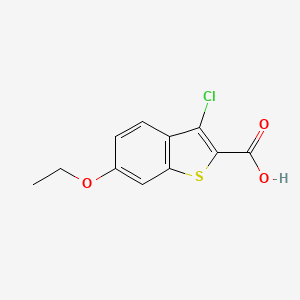 3-Chloro-6-ethoxy-1-benzothiophene-2-carboxylic acid