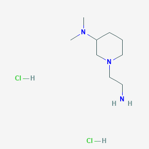 1-(2-Aminoethyl)-N,N-dimethylpiperidin-3-amine dihydrochloride