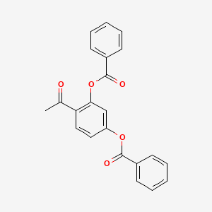 4-Acetyl-1,3-phenylene dibenzoate