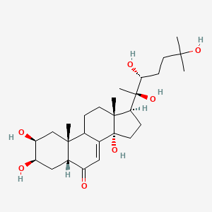 molecular formula C27H44O7 B1243976 Ecdysterone 