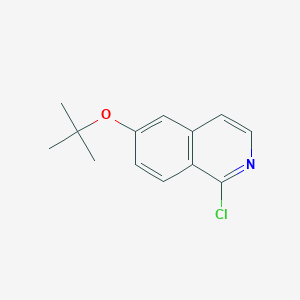 6-(Tert-butoxy)-1-chloroisoquinoline