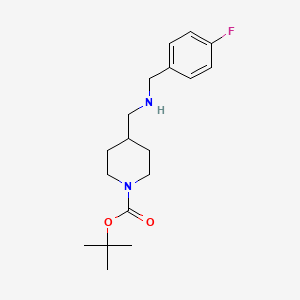 1-Boc-4-[(4-fluoro-benzylamino)-methyl]-piperidine