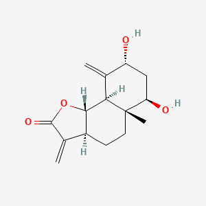 molecular formula C15H20O4 B1243989 Cxfaeusgwyviju-xfkurjonsa- 