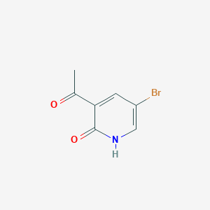 1-(5-Bromo-2-hydroxypyridin-3-YL)ethanone