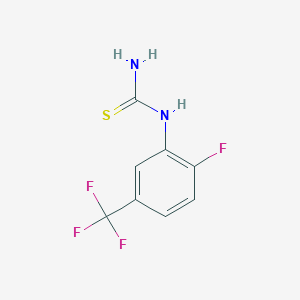 1-(2-Fluoro-5-(trifluoromethyl)phenyl)thiourea