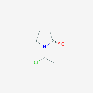 1-(1-Chloroethyl)pyrrolidin-2-one