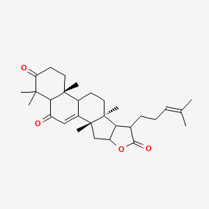 (2S,9S,13R)-2,9,13,17,17-pentamethyl-7-(4-methylpent-3-enyl)-5-oxapentacyclo[10.8.0.02,9.04,8.013,18]icos-1(20)-ene-6,16,19-trione