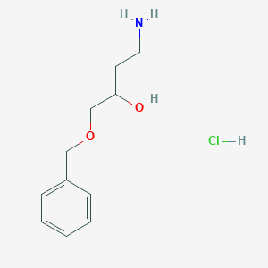 4-Amino-1-(benzyloxy)butan-2-ol hydrochloride