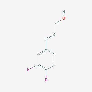 (2e)-3-(3,4-Difluorophenyl)prop-2-en-1-ol