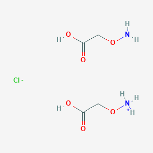 (Aminooxy)acetic acid (ammoniooxy)acetic acid chloride