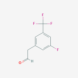 2-(3-Fluoro-5-(trifluoromethyl)phenyl)acetaldehyde