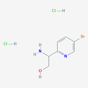 2-Amino-2-(5-bromopyridin-2-yl)ethanol dihydrochloride