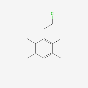 1-(2-Chloroethyl)-2,3,4,5,6-pentamethylbenzene