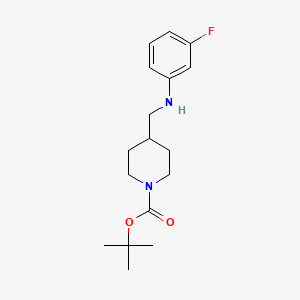 1-Boc-4-[(3-fluoro-phenylamino)-methyl]-piperidine