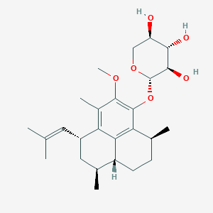 molecular formula C26H38O6 B1244067 Methopterosin CAS No. 105519-38-8