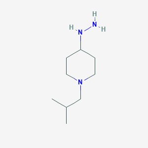 (1-Isobutyl-piperidin-4-YL)-hydrazine