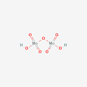 molecular formula H2Mo2O7 B1244070 二钼酸 