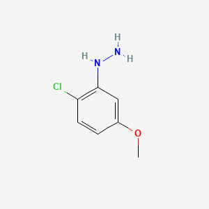 (2-Chloro-5-methoxyphenyl)hydrazine