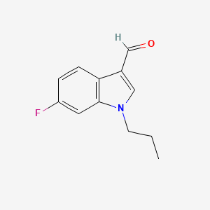 6-Fluoro-1-propylindole-3-carbaldehyde