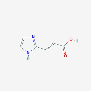 3-(1H-Imidazol-2-yl)prop-2-enoic acid